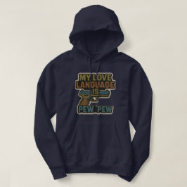 KILLIAN&CO LOVE LANGUAGE TRUI MET CAPUCHON HOODIE