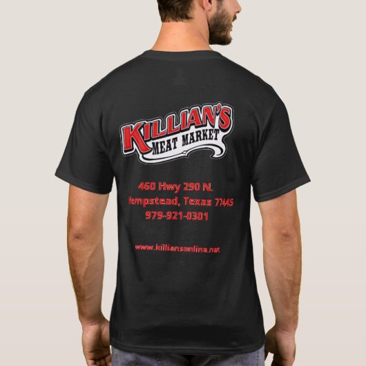 Killian's Vleesmarkt T-shirt (Achterkant)