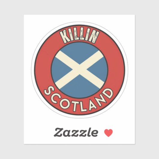 Killin, Schotland Sticker (Vel)