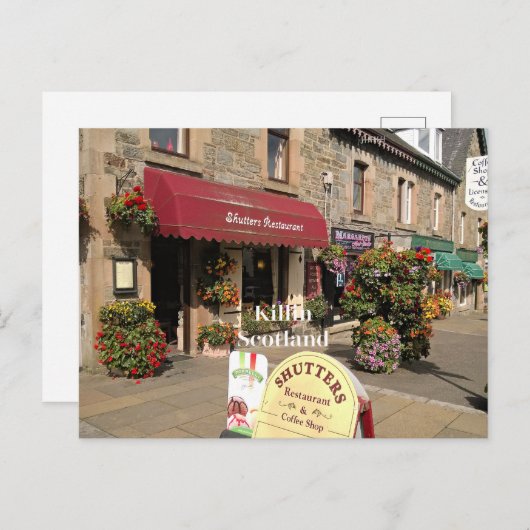 Killin Scotland Briefkaart (Voorkant / Achterkant)