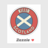 Killin, Scotland Sticker (Vel)