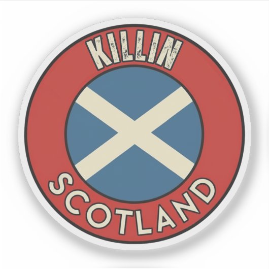 Killin, Scotland Sticker (Voorkant)