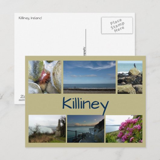 Killiney Collage Briefkaart (Voorkant / Achterkant)