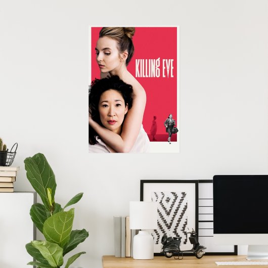 Killing Eve Poster (Thuiskantoor)