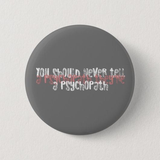 Killing Eve Quote Ronde Button 5,7 Cm (Voorkant)