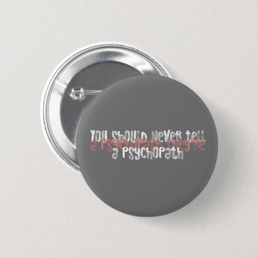 Killing Eve Quote Ronde Button 5,7 Cm (Voorkant /achterkant)
