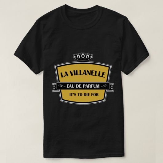 Killing Eve Villanelle Perfume T-shirt (Design voorkant)
