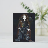 "Killing Time" Dark Fae Briefkaart (Staand voorkant)