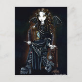 "Killing Time" Dark Fae Briefkaart (Voorkant)