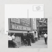 Killing Time in Butte, 1939 Briefkaart (Voorkant / Achterkant)