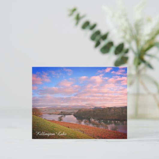 Killington Lake District England Feestdagenkaart (Staand voorkant)