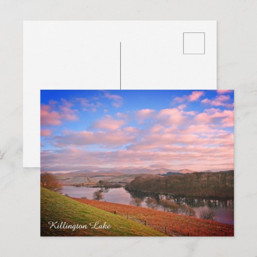 Killington Lake District England Feestdagenkaart (Voorkant / Achterkant)
