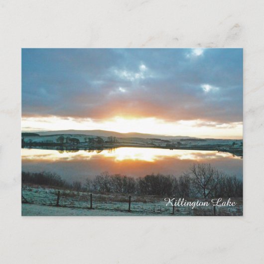 Killington Lake District II Engeland Vakantie Post Feestdagenkaart (Voorkant)