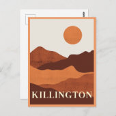 Killington, Landschap Vermont Briefkaart (Voorkant / Achterkant)