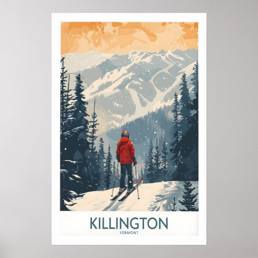 Killington Poster Vermont 1 (Voorkant)
