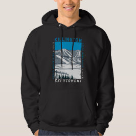 Killington Ski Area Winter Vermont  Hoodie