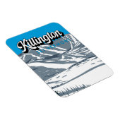 Killington Ski Area Winter Vermont  Magneet (Rechterzijde)