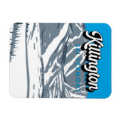 Killington Ski Area Winter Vermont  Magneet (Horizontaal)