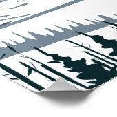 Killington Ski Area Winter Vermont  Poster (Hoek)