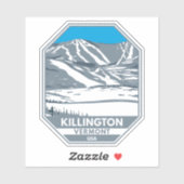 Killington Ski Area Winter Vermont Sticker (Vel)