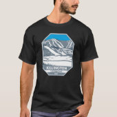 Killington Ski Area Winter Vermont T-shirt (Voorkant)