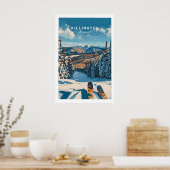 Killington Ski-poster - Vermont 1 Poster (Keuken)
