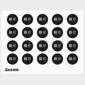 Killington Vermont Graphic Ski Ronde Sticker (Vel)