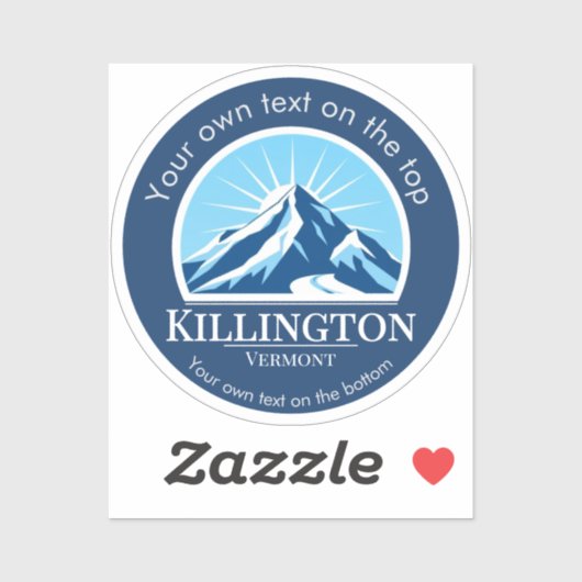 Killington Vermont ski resort Sticker (Vel)