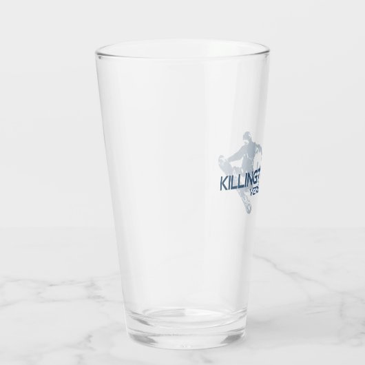 Killington Vermont Snowboarder Glas (Rechts)
