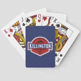 Killington VT Skiing  Playing Cards Pokerkaarten