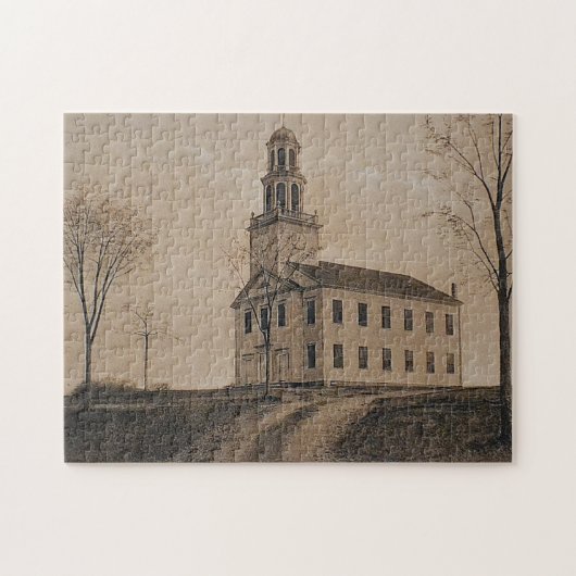 Killingworth Congregationele Church Puzzle Legpuzzel (Horizontaal)