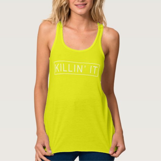 Killin'it Tanktop (Voorkant)