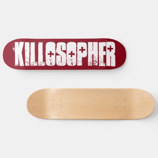 Killosopher Original Skateboard Deck (Horizontaal)