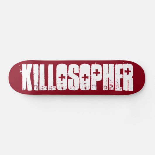 Killosopher Original Skateboard Deck (Horizontaal)