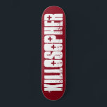 Killosopher Original Skateboard Deck<br><div class="desc">Bereid je voor om het te doden met het eerste Killosopher Skateboard Deck ooit. Ontworpen door: Criss Jami.</div>