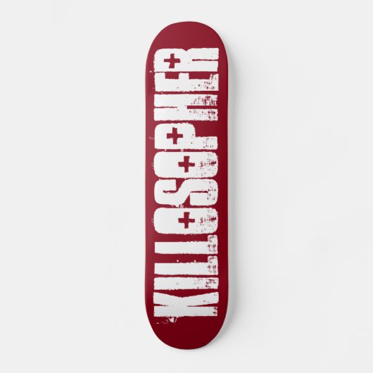 Killosopher Original Skateboard Deck (Voorkant)