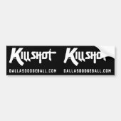 KILLSHOT Dodgeball Bumpersticker (Voorkant)