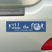 KILLTHEFEAR BUMPERSTICKER (Op auto)
