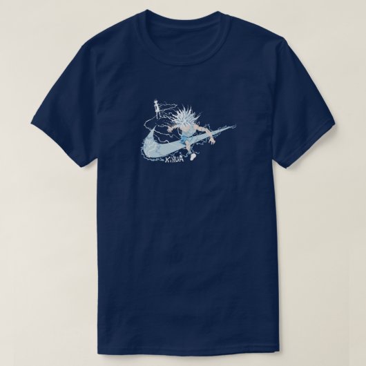 killua elektrische vinkje t-shirt (Design voorkant)