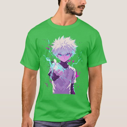 killua klassiek t-shirt (Voorkant)