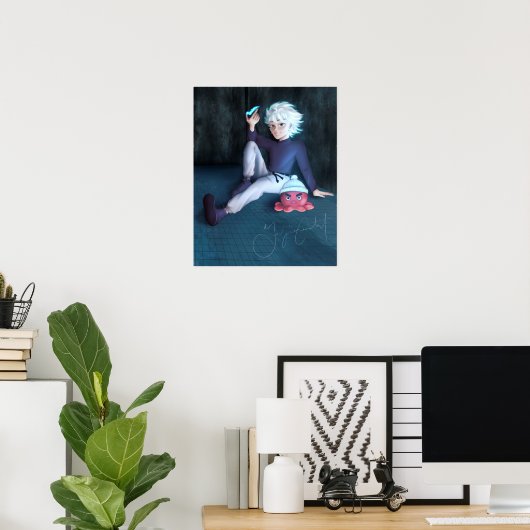 Killua Print, Poster (Thuiskantoor)