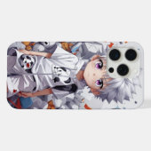 Killua Zoldyck Bliksem Chibi iPhone Hoesje (Achterkant horizontaal)