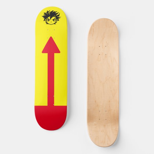 Killua's Skateboard, Killua Skateboards Anime (Voorkant)