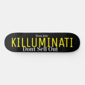 KILLUMINATI-skateboard Persoonlijk Skateboard (Horizontaal)