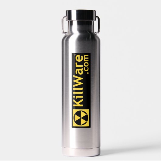 KillWare Koffie Thermos - Gebrouwen in het afval Waterfles (Voorkant)