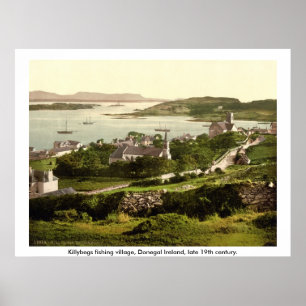Killybegs Village,  Donegal Ireland Poster
