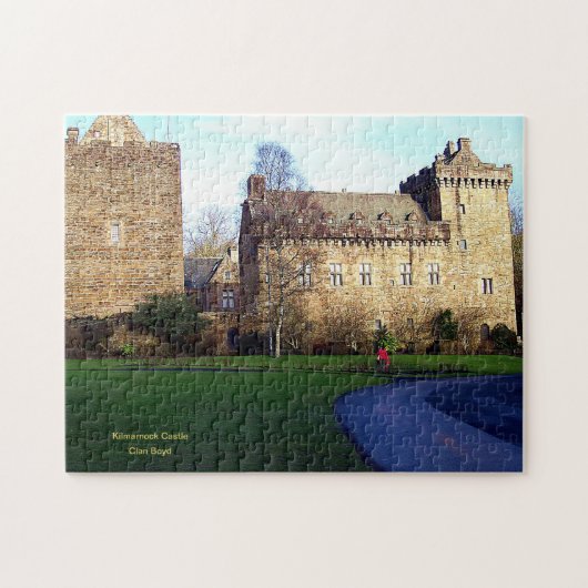 Kilmarnock Castle - Boyd Clan Jigzaag Puzzle Legpuzzel (Horizontaal)