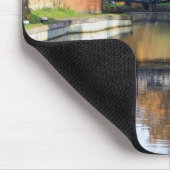 Kiln Bridge in de lente van Mousepad Muismat (Hoek)