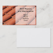 Kiln Fired Roof Tiles Visitekaartje (Voorkant / Achterkant)