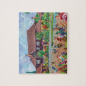 Kilohana Kauai met Haan en Kippen Legpuzzel (Verticaal)